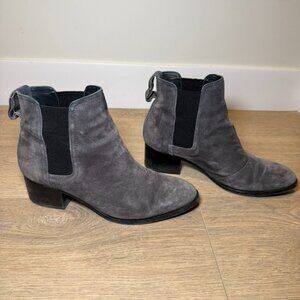 Rag & Bone Gray Suede Walker Chelsea Boots, Women's Size 7